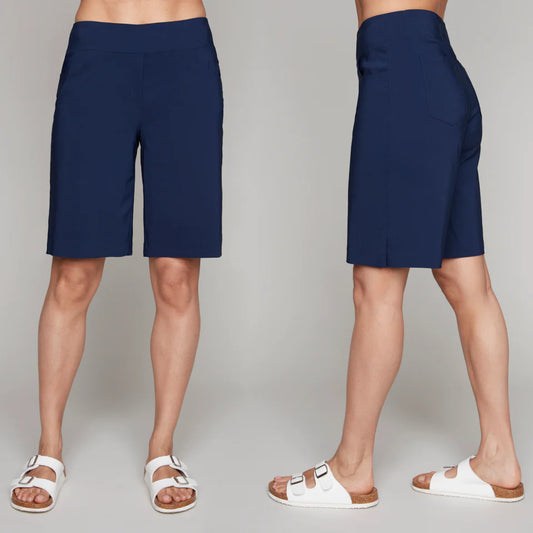 Carre Noir Navy Pullon City Walk Pants