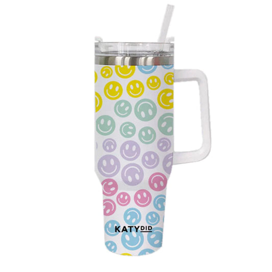 Katydid 40 oz.  Happy Face Tumbler