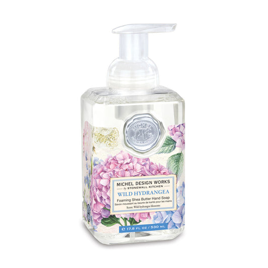 Michel Design Wild Hydrangea Foaming Soap