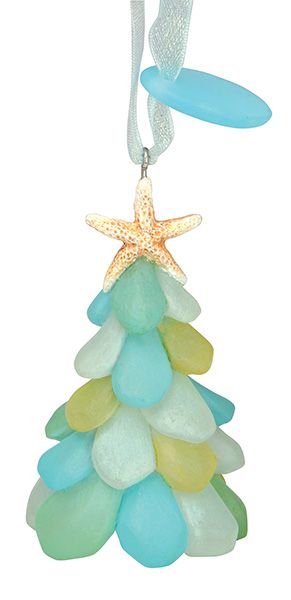 Cape Shore Sea Glass Tree Ornament