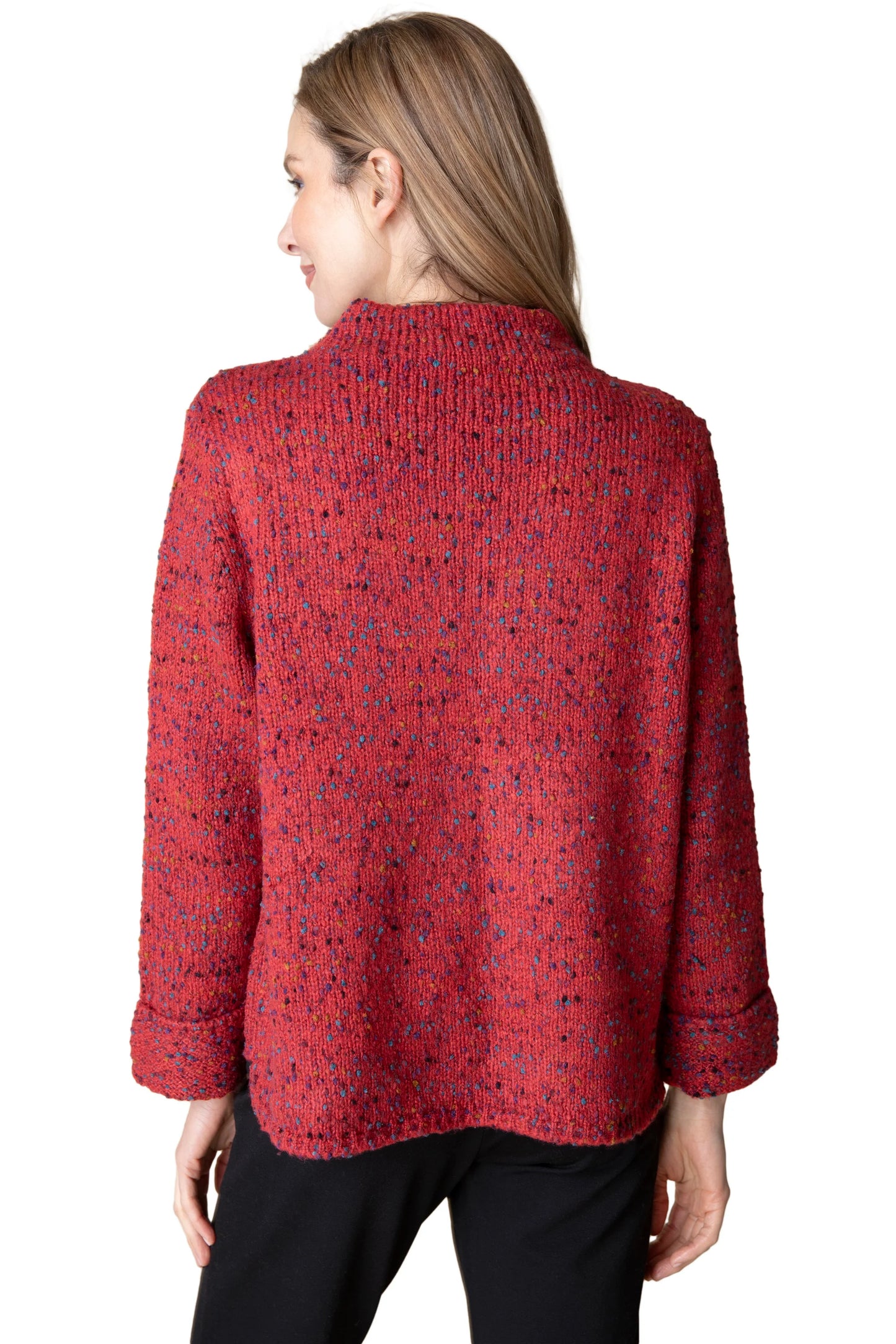 Habitat Funnel Neck Confetti Sweater