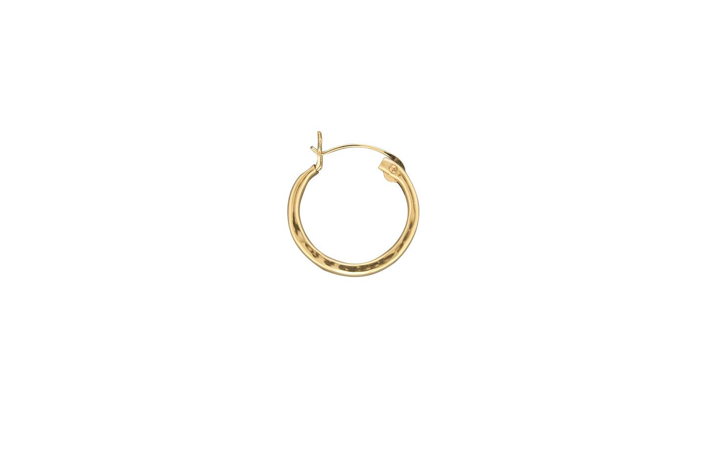 Hollow Hinged Hammered Hoop Available in Sizes 17mm-46mm