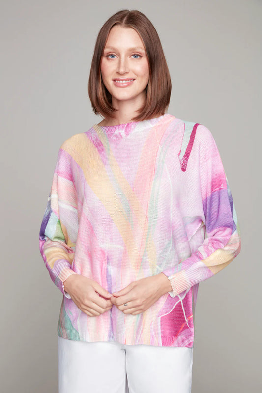Claire DesJardin Dolman Sweater Bird of Paradise
