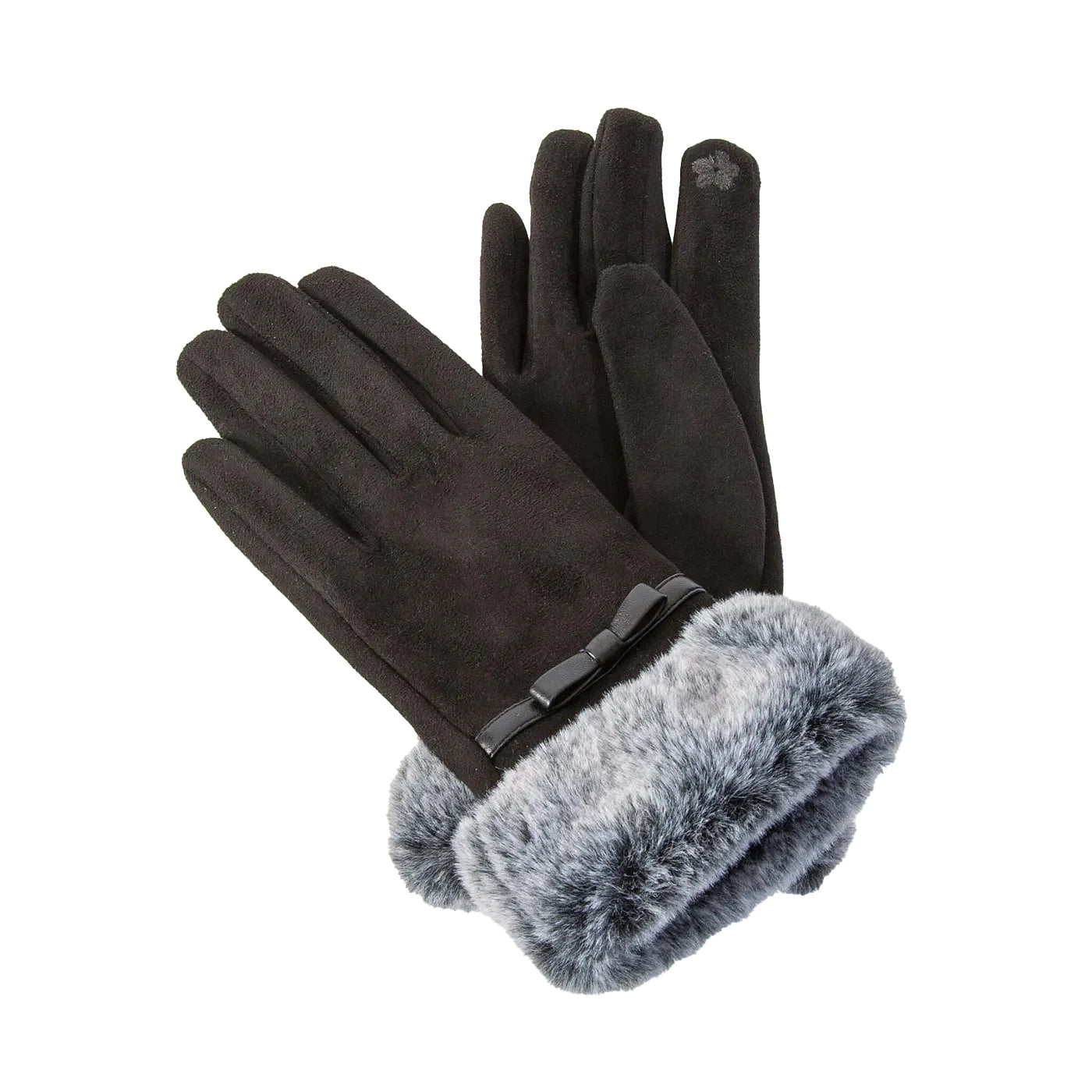Howards Faux Fur Cuffed Gloves