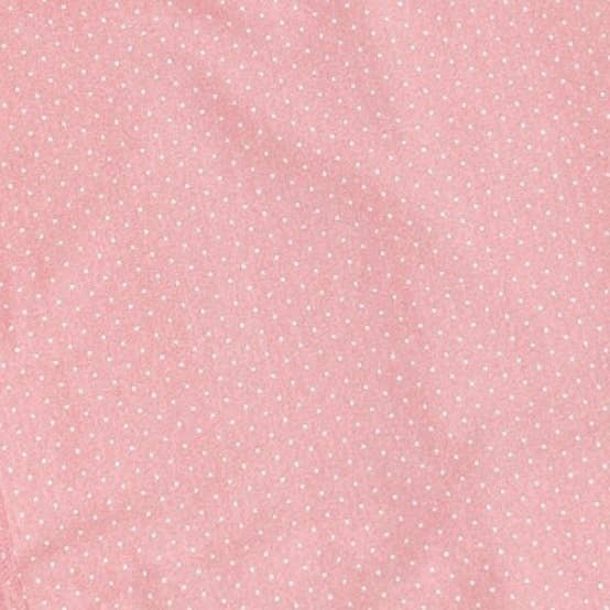 Mini Polka Dot Ruffle Zipper Baby Jumpsuit (Organic Jersey)