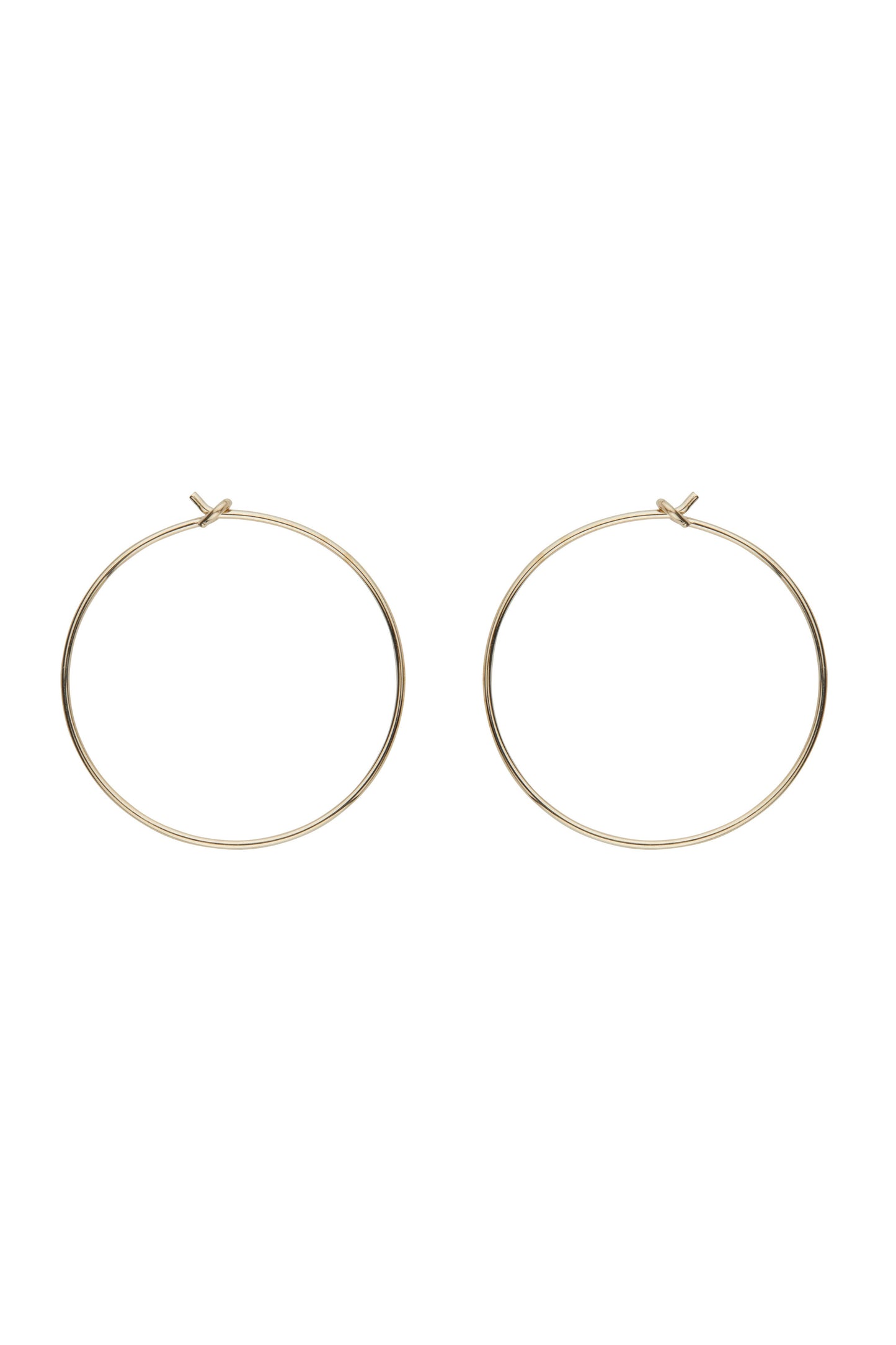 19 Gauge Round or Flat Wire Hoop Sizes 30mm or 38mm