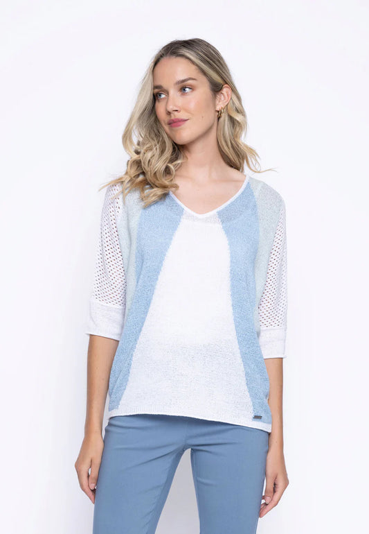 Picadilly Color Block Sweater