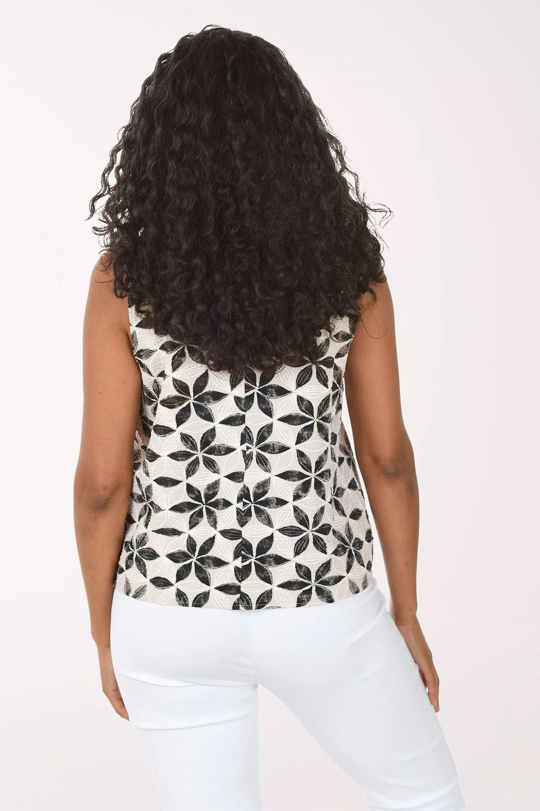 Habitat Amalfi Print Sleeveless Tops