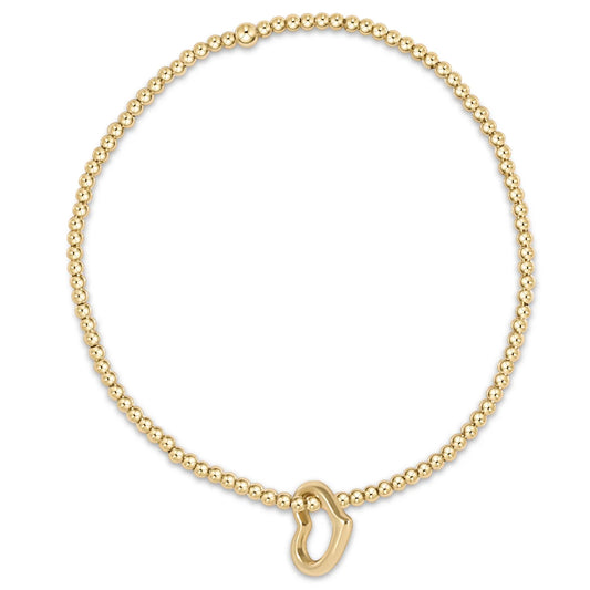 enewton Classic Gold 2.5 mm Love Charm