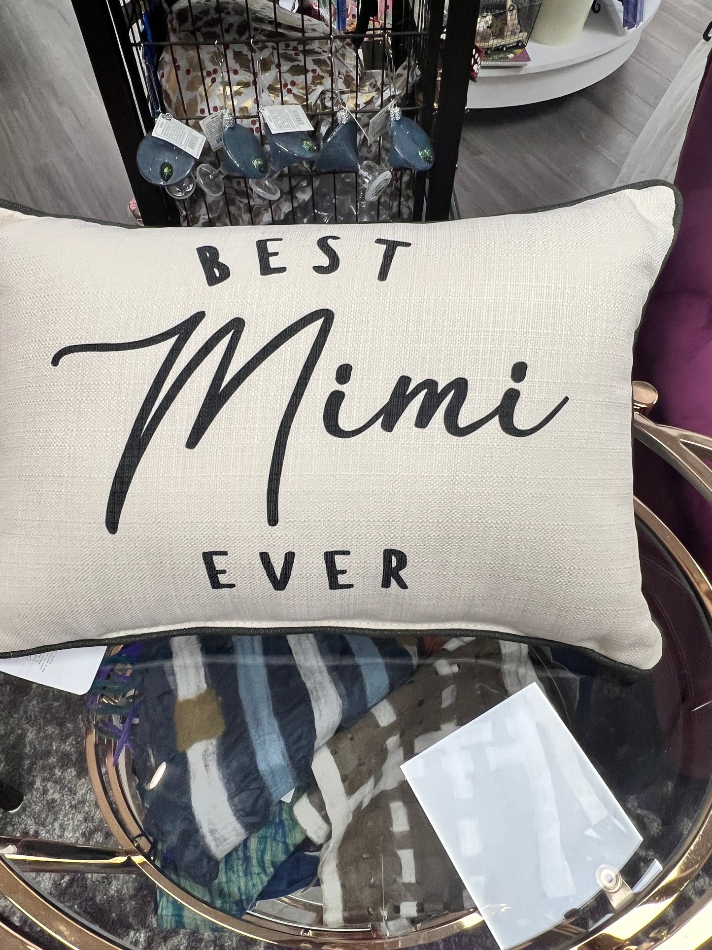 Best Mimi Ever Pillow