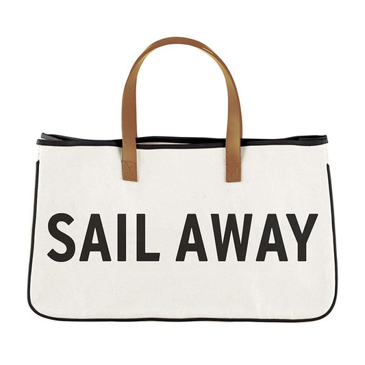 Canvas Tote Sail Away