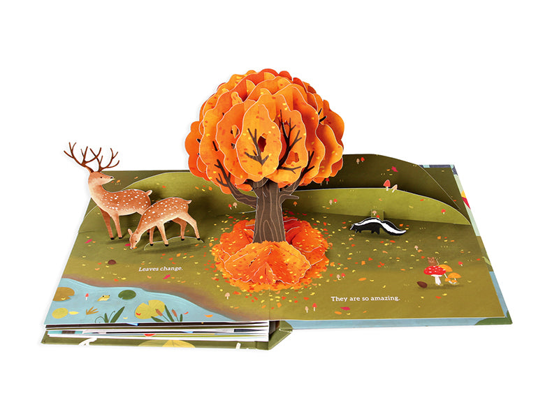 Pop up Books Leaves