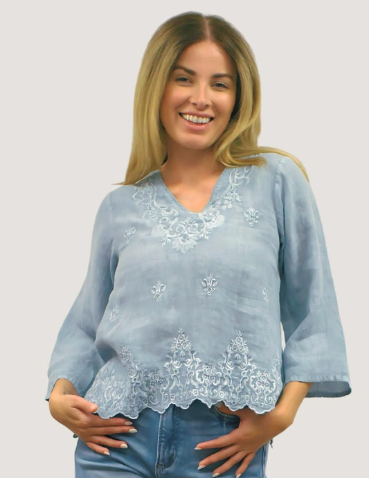 Caite and Kyla Billie Blouse