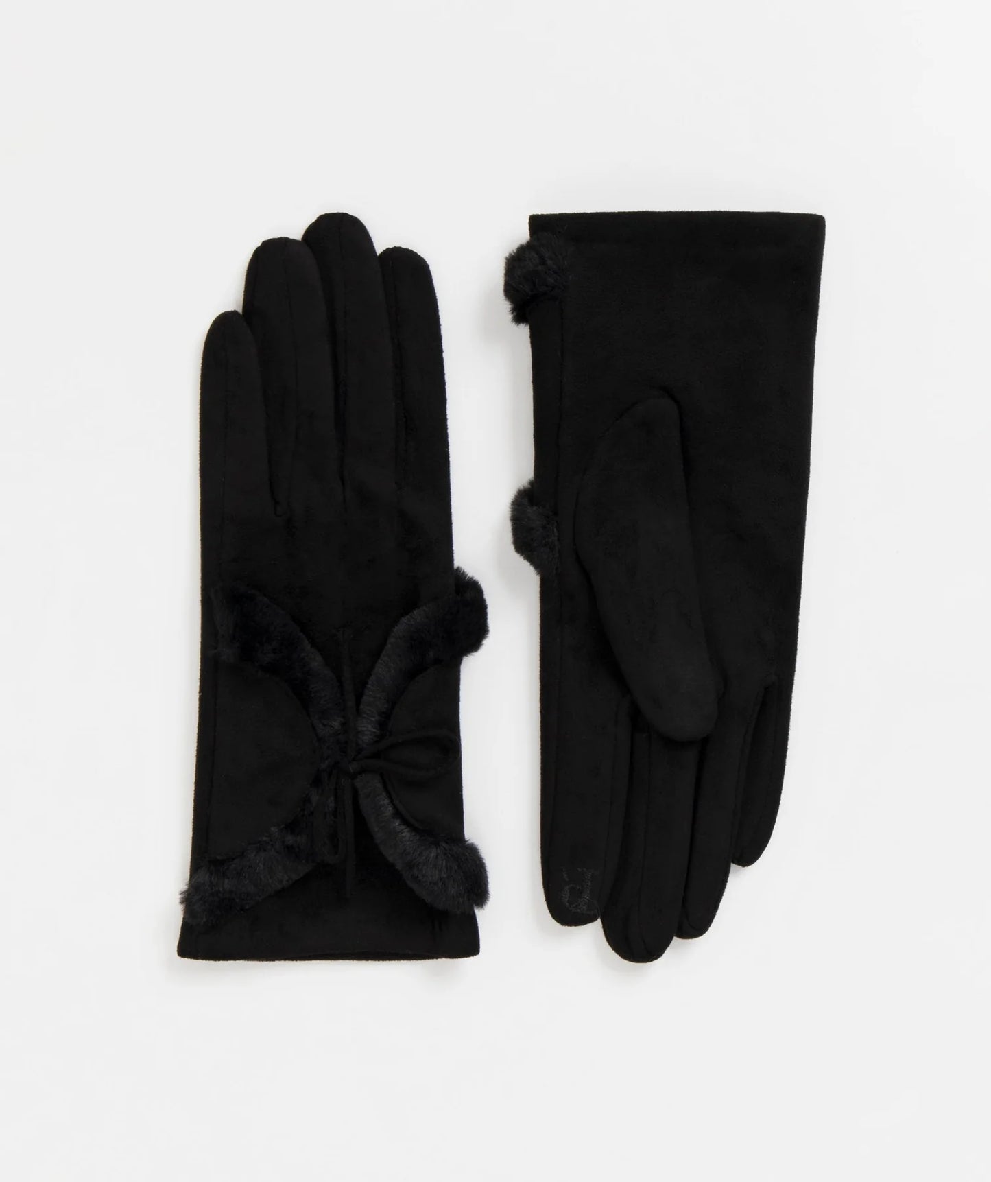 Kora Faux Suede Gloves