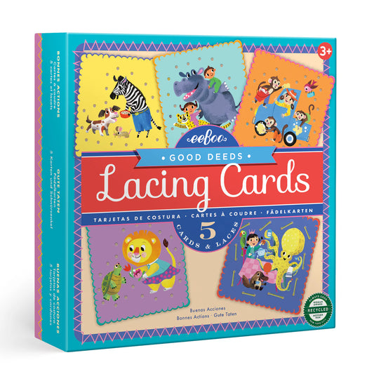 eeBoo Lacing Cards