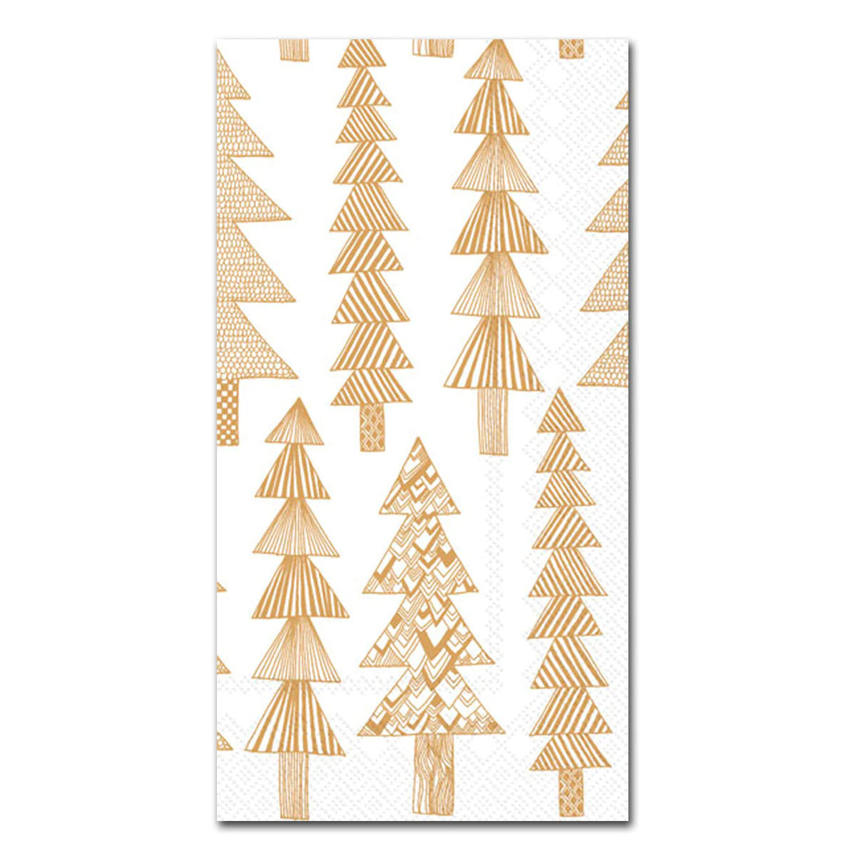 BI Gold Christmas Tree Napkins