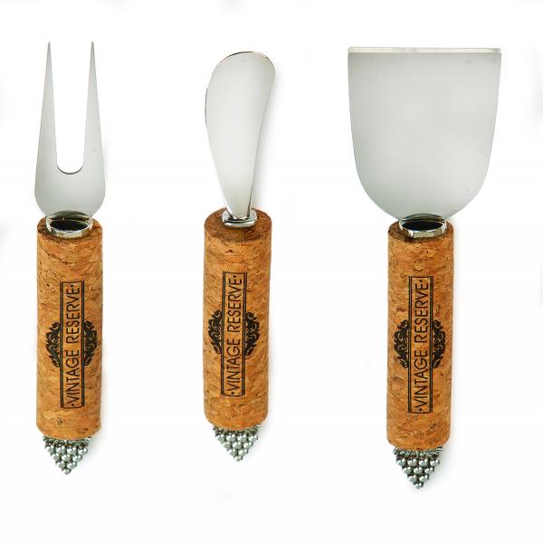 oak and Olive Cork Spreaders