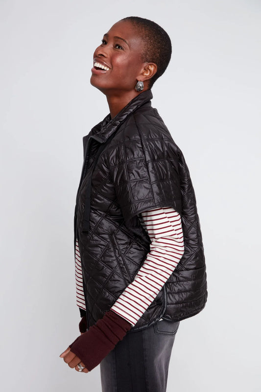 Renuar Quilted Jacket/Vest Black