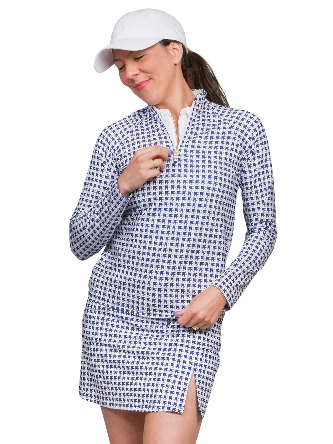 AnaClare Riley 1/2 Zip Coco-Coco