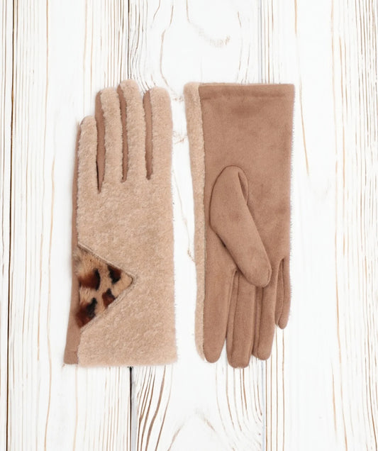Zora Camel Gloves
