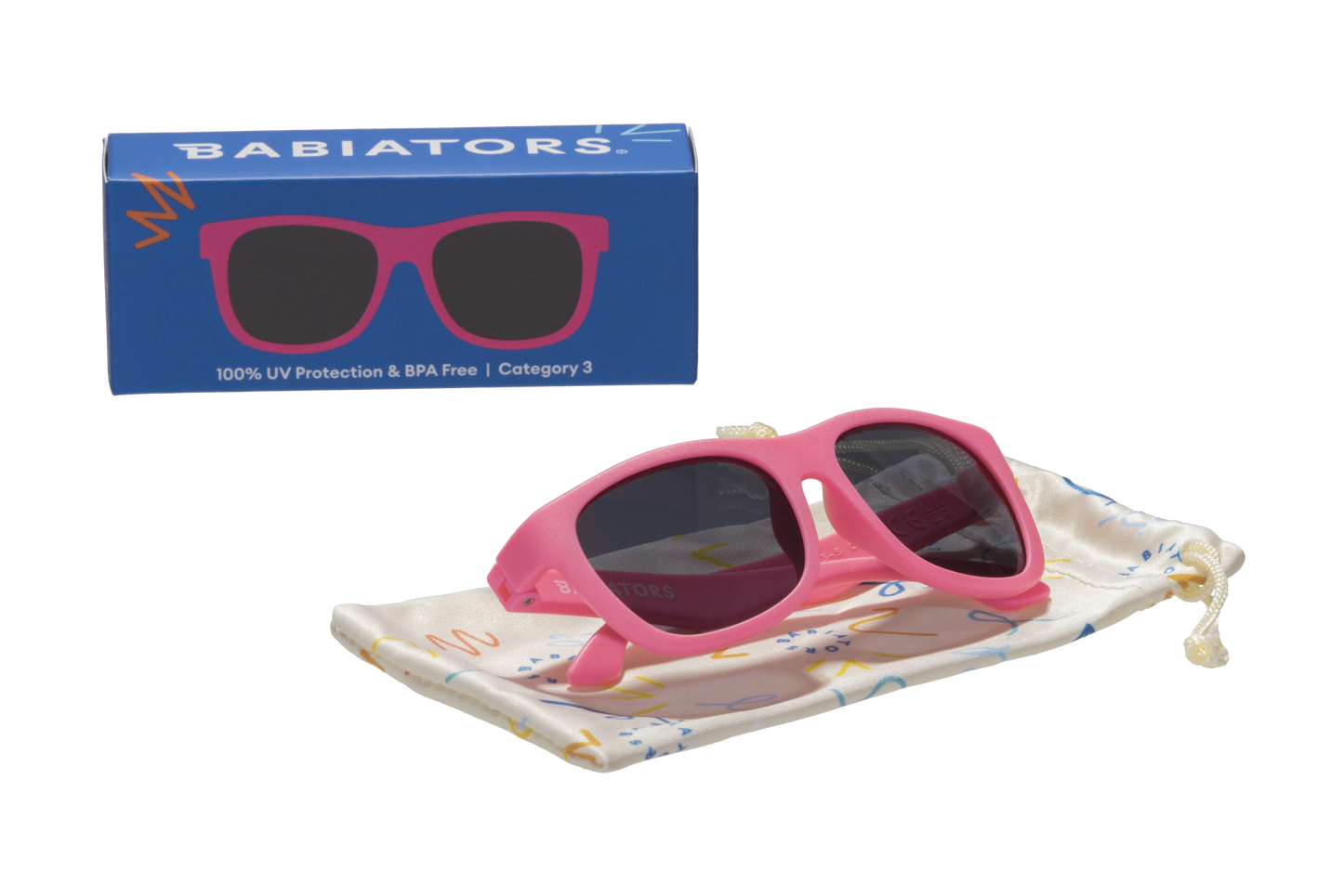 Think Pink Navigator Baby and Kids Sunglasses