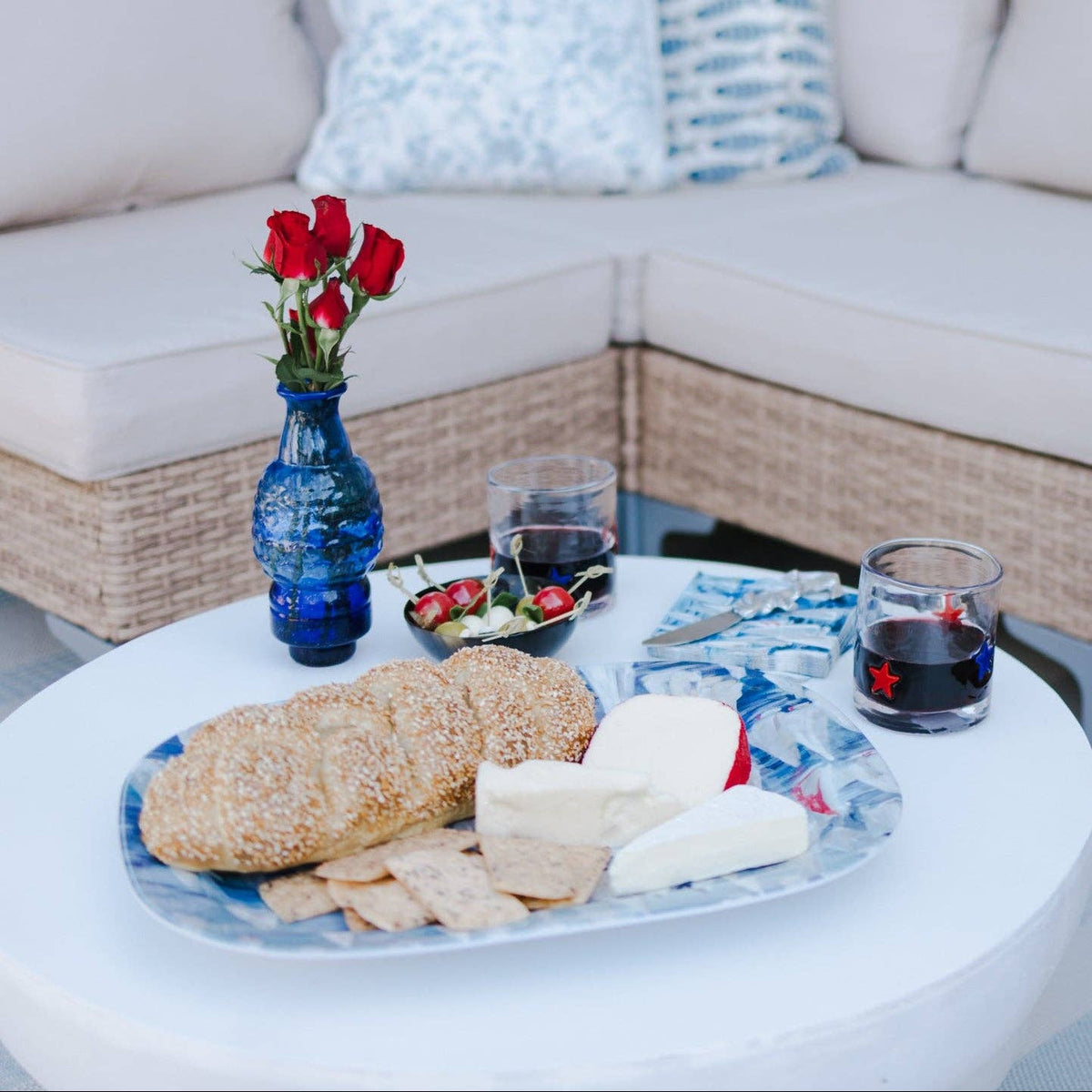 Melamine Platter (Large) - Race Day