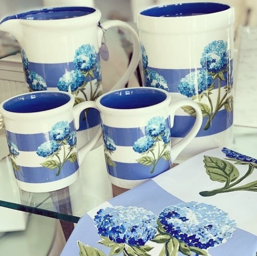 Hydrangea Pitcher