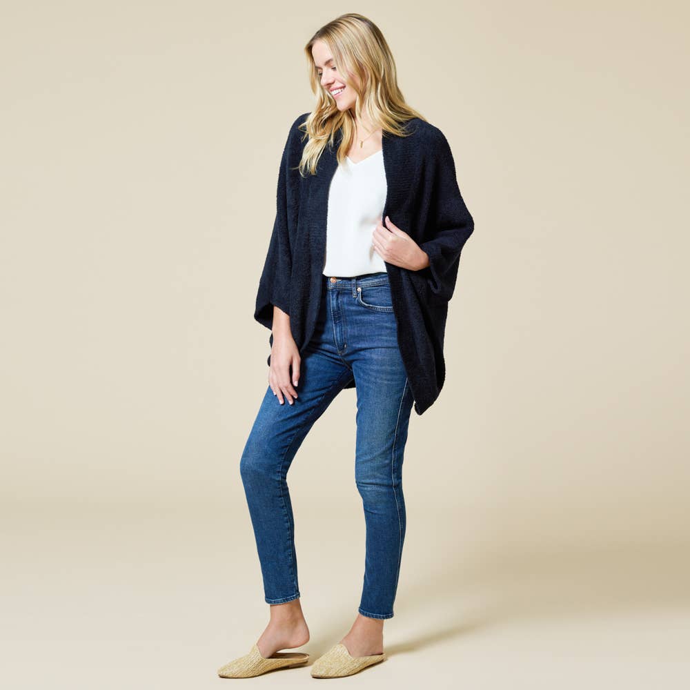 Soft & Cozy One Size Marshmallow Shrug