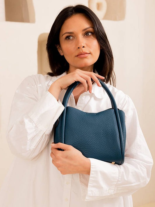 Jen & Co M2533 Ruby 3-Compartment Satchel w/ Dual Handles