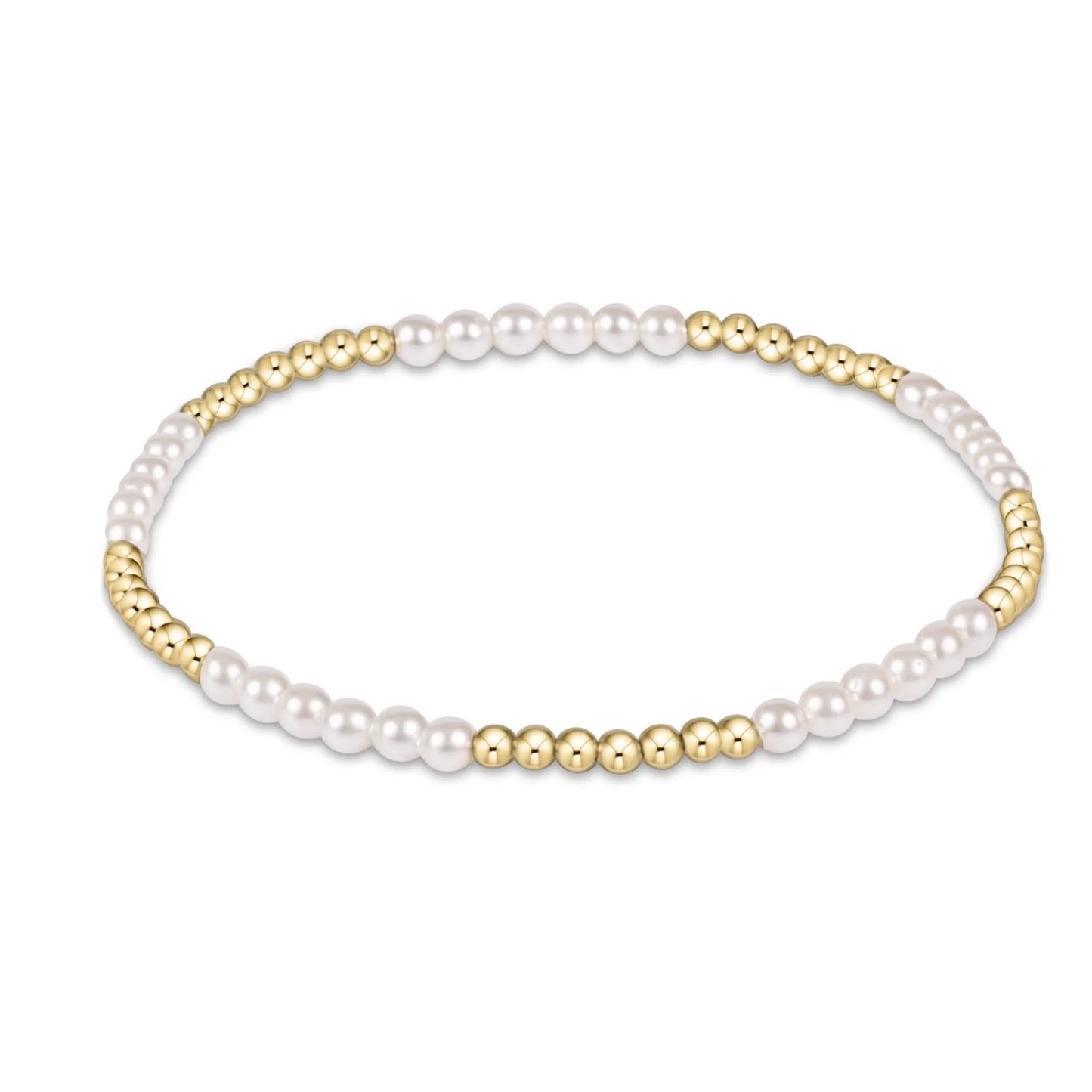 enewton Classic Blissful 3mm Pearl 2.5 mm Gold