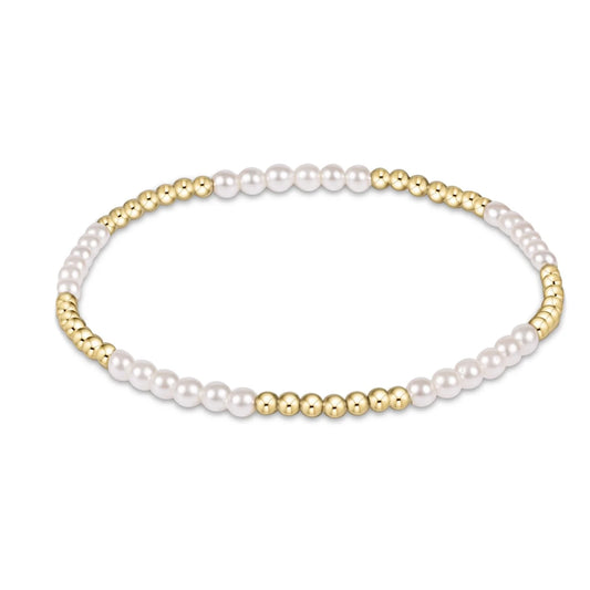 enewton Classic Blissful 3mm Pearl 2.5 mm Gold