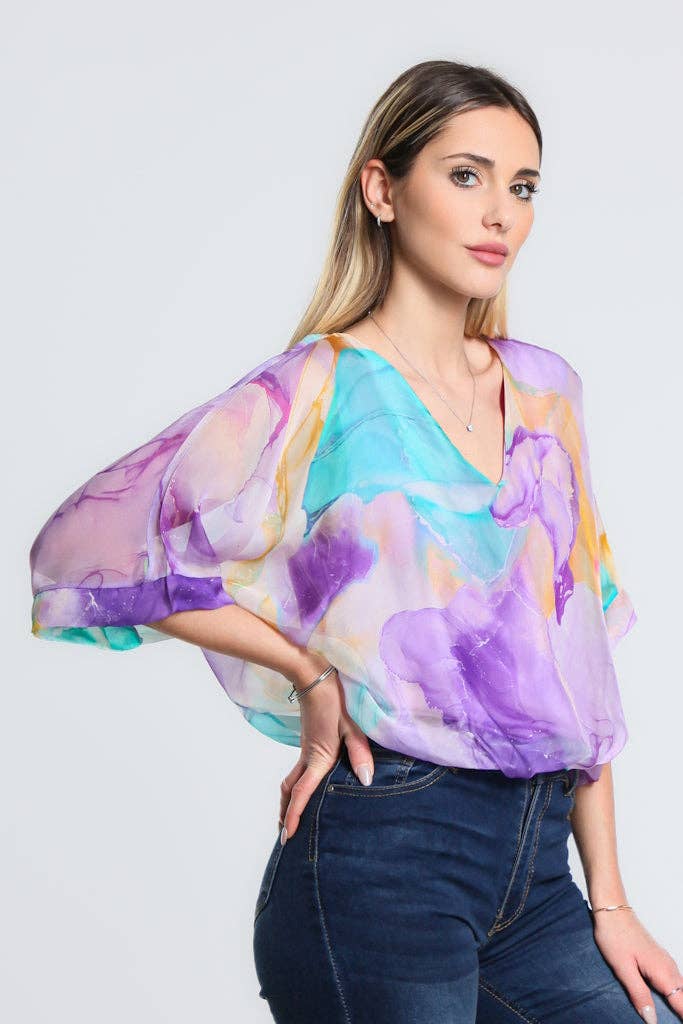 Abella Zing Band Waist Top (BSS217Z)
