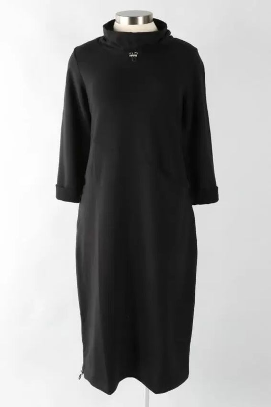 Liv by Habitat Black Fleece Toggle Dress