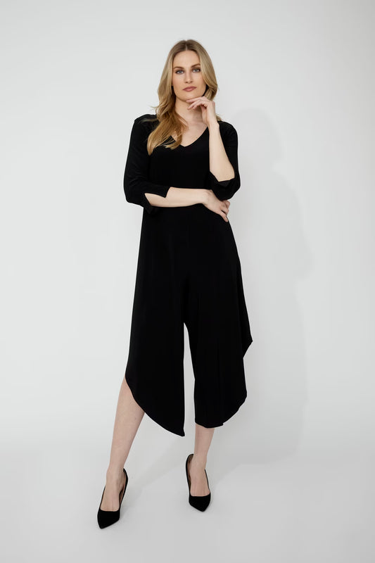 Compli K Navy Knit Jump Suit