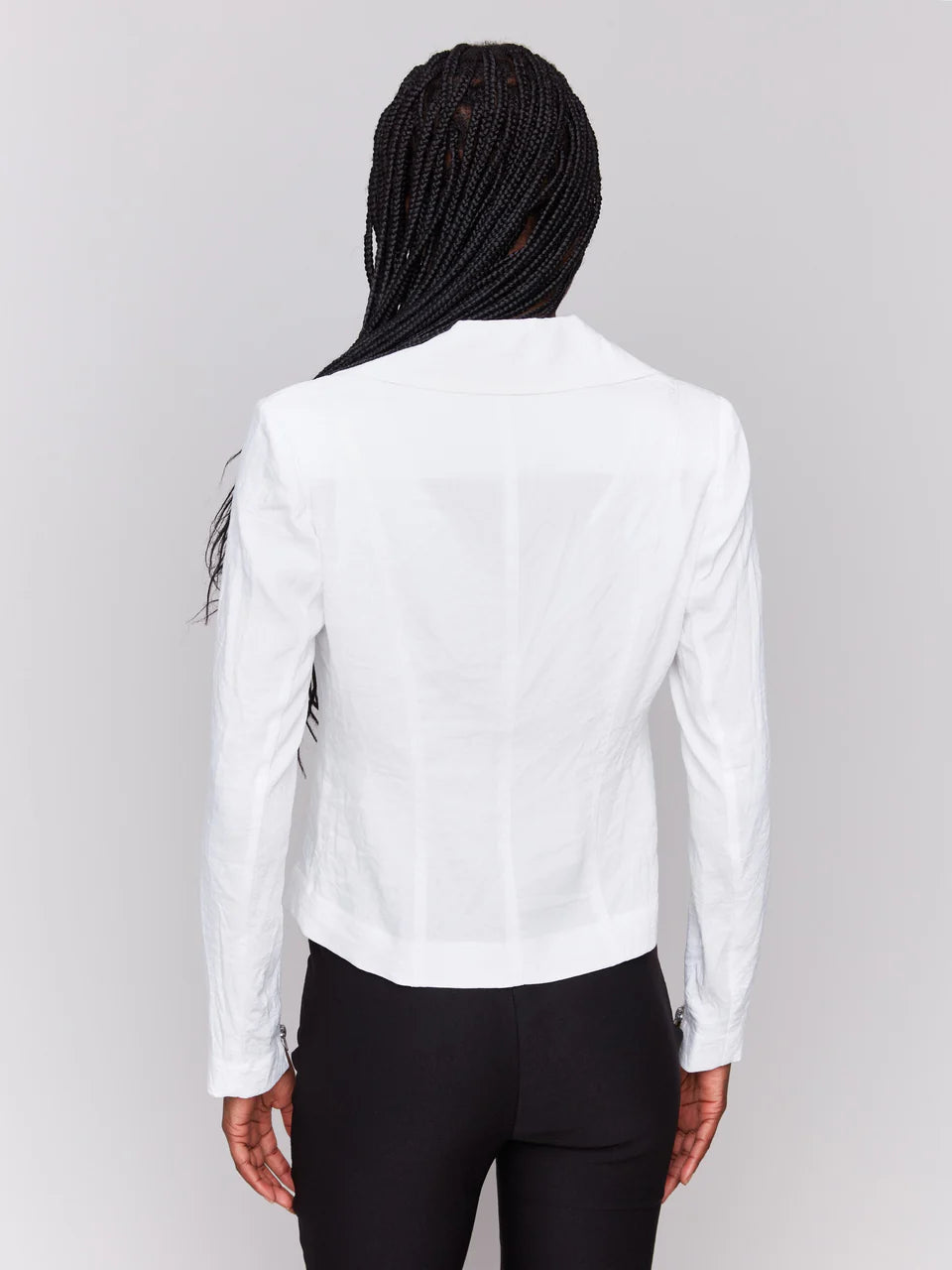 Charlie B Crinkle Biker Jacket