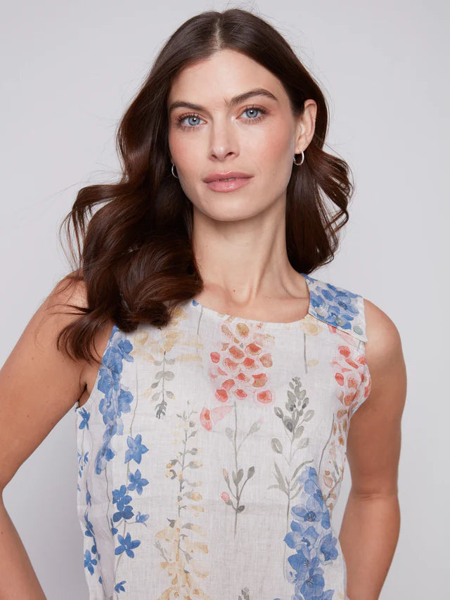 Charlie B Garden Linen Top