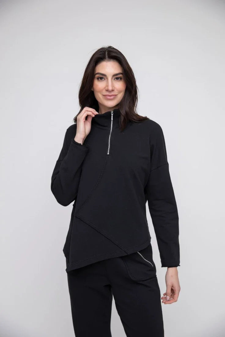 Liv Taryn 1/4 Zip Fleece Top