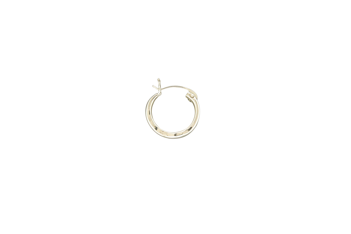 Hollow Hinged Hammered Hoop Available in Sizes 17mm-46mm