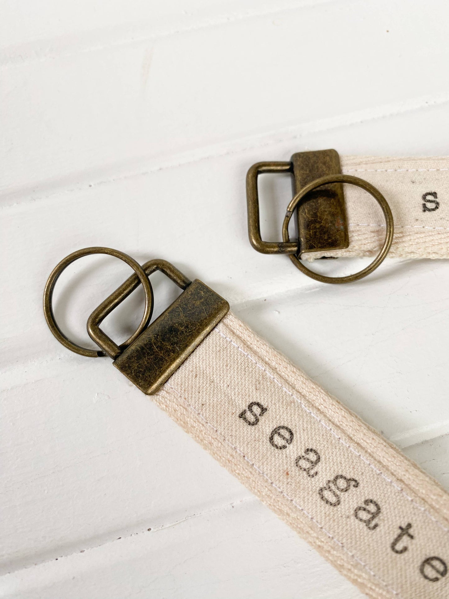 Branford Canvas Key Fobs