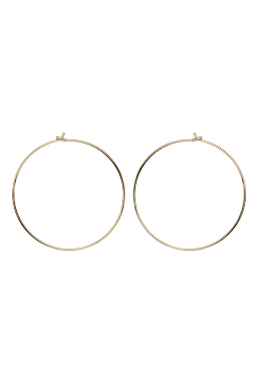 19 Gauge Round or Flat Wire Hoop Sizes 30mm or 38mm