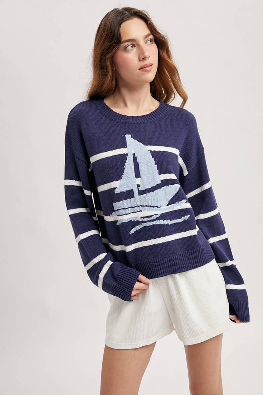 Sailboat Sweater