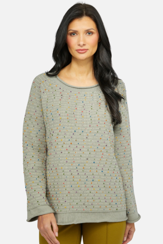First Lights Mini Dot Sweater