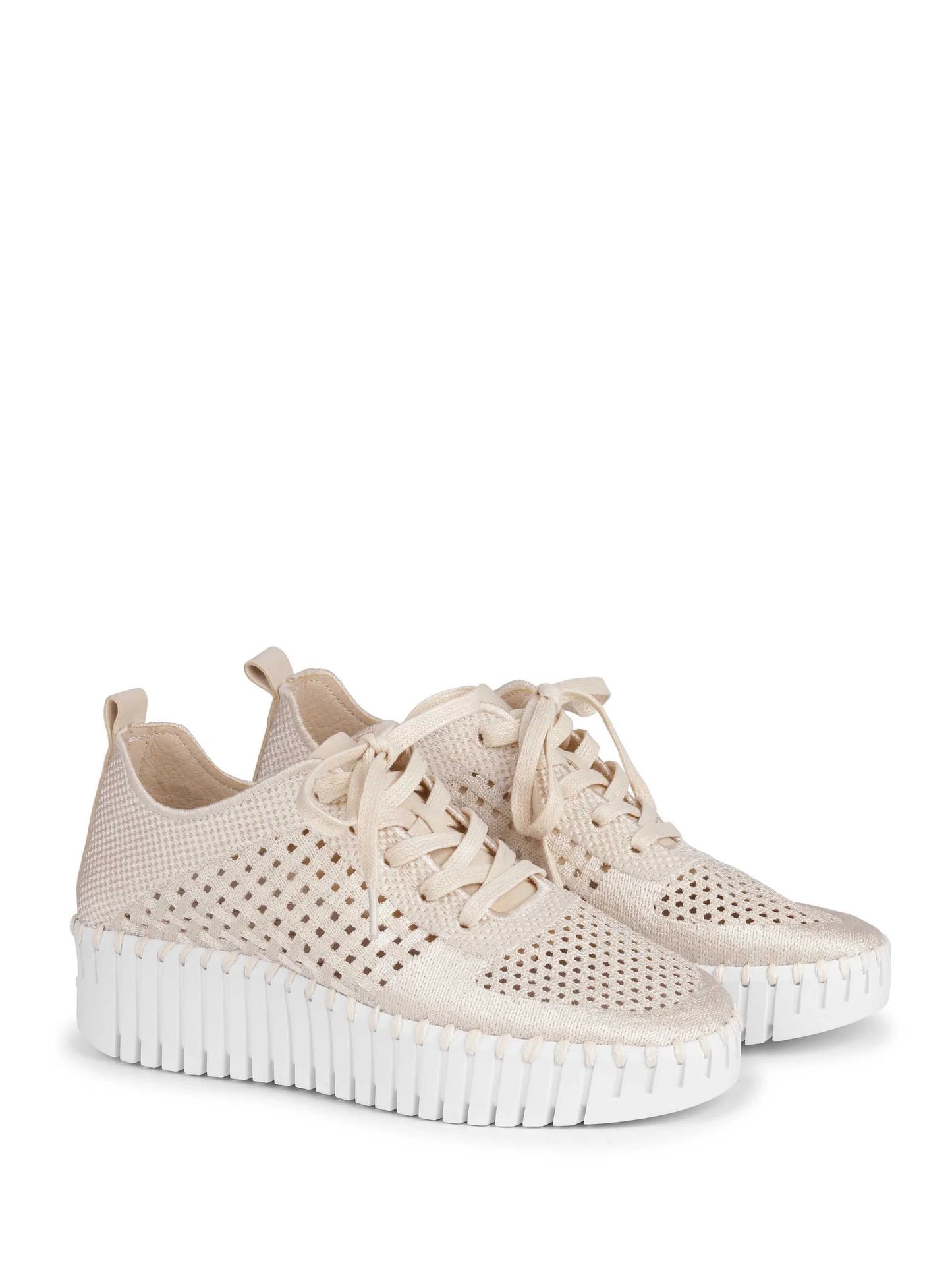 Ilse Jacobson Lace Up Sneaker Kit/White