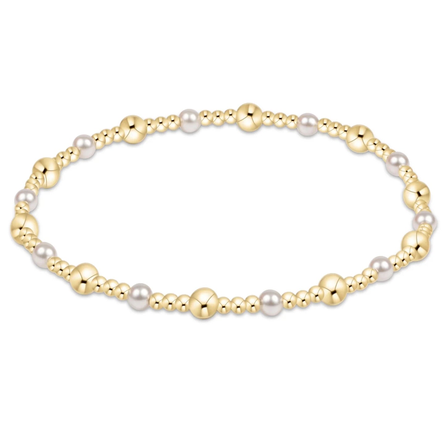 enewton Classic Gold Sincerity 4 mm bead and pearl