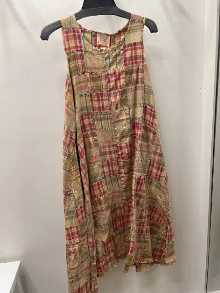 Paperlace Patchwork A-line Dress