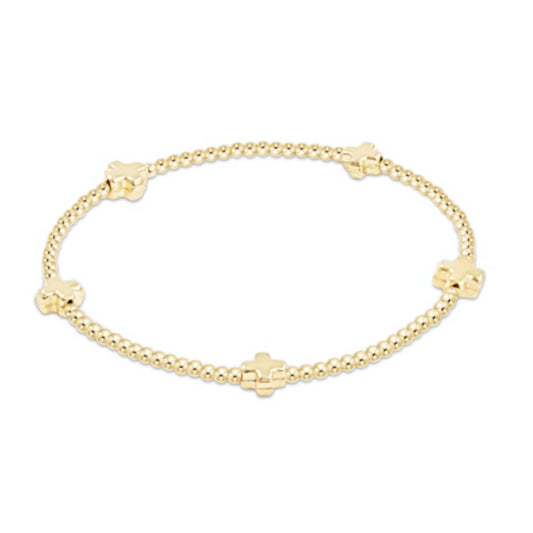 enewton Signature Cross 2 mm Bracelet