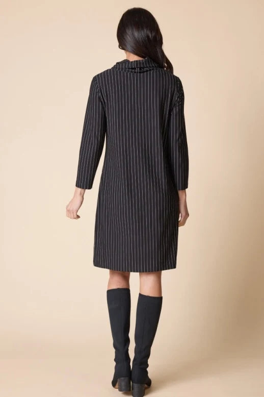 Habitat Core Travel Striped Pleat Dress