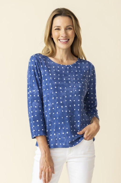 Habitat Cozy Indigo Tile Tee