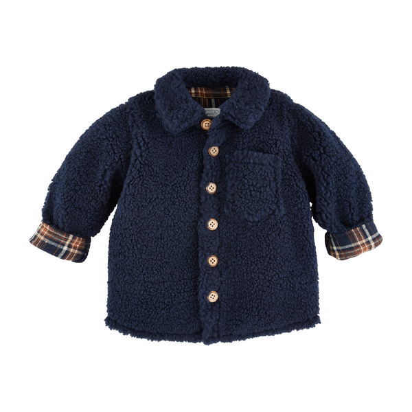 Mud Pie Sherpa Shacket 3T